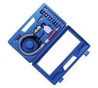 Naroote Air Micro Grinder Kit Light Mini Pencil Polishing Tool for Jewelry Cleaning 58000rpm One Handed Operation Stainless Steel + Plastic