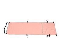 Naroote Airplane Footrest Hammock Cover Ergonomic Adjustable Design for Improved Blood Circulation on Travel Buses Polyester 55.5x16.1in (Pink)