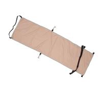 Naroote Airplane Footrest Hammock Cover Ergonomic Adjustable Design for Improved Blood Circulation on Travel Buses Polyester 55.5x16.1in (Khaki)