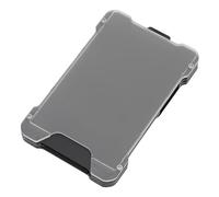 Naroote AK 3 Work Name Card Holder Slim and Durable Aluminium Alloy Wallet for Professional Identification Use Size 3.7x2.3in (Black)
