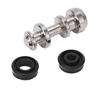 Naroote Alloy Lightweight Brake Lever Internals Service Kit for XT M785, Anodized Disc Brake Rebuild Part Piston, Suitable for Mountain Bikes, 1 X Piston 2 X Rubber Ring