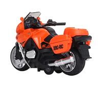 Naroote Alloy Motorcycle Toy Model, 1:16 Scale Design (Orange)