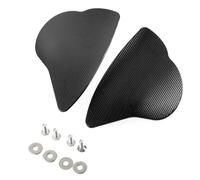 Naroote Aluminum Motorcycle Mirror Base Decorative Plate Stylish Block Off Set for YZF-R6 R7 2017-2024 Easy Installation (Black)