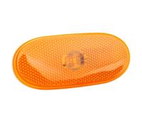 Naroote Amber Side Marker Light for Front Position, 12V | Plug In Turn Signal Lamp, Lens Housing, A9109067700 A9068201456 Replacement