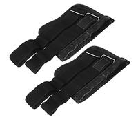 Naroote Ankle Weights, 1 Pair 1-6kg Adjustable Tight Wrist Weight Sandbags Ankle Wrist Thick Oxford Fabric + PU Leather for Men Women