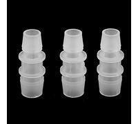 Naroote "Aquarium Plastic Variable Diameter Straight Connector Air Pump Hose Accessories for Fish Tank Plastic/5 Pcs 8mm/12mm, 5 Pcs 8mm/16mm, 3 12mm/16mm (/ interchangeable, 3 pieces per