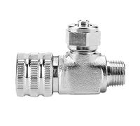 Naroote Aquarium Stainless Steel CO2 Regulator Needle Valve for Precise Metering and Easy CO2 Release, for Fish Tank Accessory (Single-head fine-tuning valve (connected to meter))