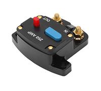 Naroote Audio Fuse Circuit Breaker, Durable Pressure-Resistant Wear-Resistant Car Stereo Fuse Holder for Boat (250A)