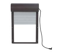 Naroote Automatic Chicken Tree Holder, Programmable Poultry Door Powered By 100-240 V Manual Mode Manual Mode with HD HD Controllers Protection of the Fortered Poultry for Ducks (UK Plug)
