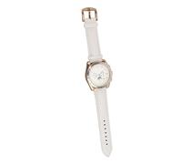 Naroote Automatic Mechanical Watch, Display Chronograph Analogue Men's Clock with Automatic Charge Lunar Phases for Corporate Use (White)