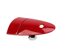 Naroote Automotive Exterior Door Handles, Car Handle Painted Red Left Door Outer 72181 SZT 003 Outside for CR Z 2011 to 2015