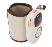 Naroote Baby Bottle Warmer, Portable Milk Warmer with Constant Temperature Function, Supports 18w Charging, Rapid Heating, Newborn Essentials, for Busy Parents, Outdoor Traveler