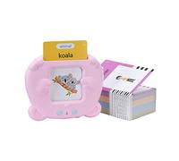 Naroote Baby Word Learning Tool with English Flash Cards for Children, Smart Card Reader Set Pink Color (260.00)