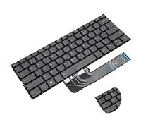 Naroote Backlit Keyboard for Yoga 730 with Elegant Design, Durable Material, and Backlight Function for Night Time Use - Black Aluminum Alloy - 1 Piece