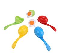 Naroote Balance Spoon Egg Running Outdoor Sports Educational Toy for Children, Eco-friendly Plastic Material 13x11x2.8, Party Game