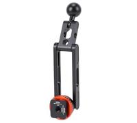 Naroote Ball Head Extension Arm, 360 Degree Rotation Adjustable Aluminum Alloy Car Mount with 17mm Ball Head, for SUV and Most Car Models