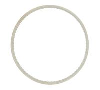 Naroote Band Saw Motor Belt, PE Ribbed Drive Belt, Woodworking Machinery with Durable Construction, Ideal for Lathe, Drilling Machine, Table Band Saw 10in Beige