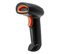Naroote Barcode Scanner, Qr Code Scanner with USB Interface Design Wireless Barcode for Supermarket Cash Register Mobile Payment Warehouse Inventory (USB&2.4G&BT Connect)