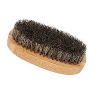 Naroote Beard Styling Brushes Soft Bamboo Gentle Massage Brush for Men Travel Grooming Supplies