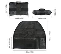 Naroote Bike Bag, Bike Saddle Bag Cycling Accessories Storage Pouch Under Pouch Cycling Pack Saddle for Mountain Road and Commuter