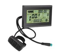 Naroote Bike Computer, Electric Scooter LCD Display USB 24V 36V 48V, Bike Control Panel Meter with 5 Pin Water Proof Connector for Scooters