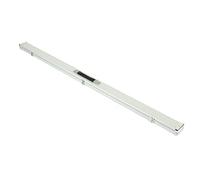 Naroote Billiard Cue Hard Box/Cover Ultimate Protection Lightweight and Durable Design for Snooker English Black 8 Small Head Billiard Cue Aluminum Alloy (Silver)