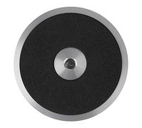 Naroote Black Metal Record Stabilizer Clamp with High Precision for Turntables for Better Sound Quality, Aluminum Material, 5" Disc Stabilizer for Record Player, CD Player, Chassis, Speakers