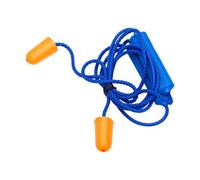 Naroote Bluetooth Earplug Headphones for Work, Welding (Blue) | 29dB Noise Reduction, IPX5 Rainproof Neckband Earbuds, Bluetooth 5.3, 21g, 20 Hour Battery for Job Sites and DIY
