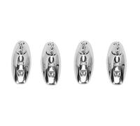 Naroote Boat Bumper Hanger 316 Stainless Steel | Canopy Swivel Hinge, 360 Degree Rotation, Marine Use, Fender Hook or Top Strap Clamp, Screws Included