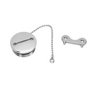 Naroote Boat Fuel Tank Cap 1.5 Inch Marine Durable Filler Cap for Yachts RV Trucks Stainless Steel with Chain and Key