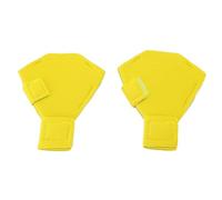 Naroote Booties Ducks, 1 Pair of Couples Full Coverage of Abrasion Resistant to Poultry Proof Dust Duuck Fabric for Walking for Aquatic Birds (Yellow)