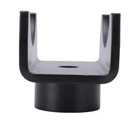 Naroote Bottle Jack Axle Adapter Heavy Duty Stable Lifting Saddle for RV Truck ATV 2in 3in 4in Round Black