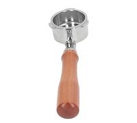 Naroote Bottomless Portafilter, Detachable Stainless Steel 51mm Coffee Portafilter for Home (Style 4)