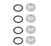 Naroote Brake Lever, Hand Brake 4 Pcs Metal Master Cylinder Gasket Set Tao Tao for Scooter ATV Dirt Bike