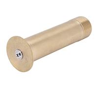Naroote Brass Fountain Nozzle, G1/2 Female Thread G3/4 Male Thread Mushroom Spray Head, Detachable Nozzle with Detachable, Ideal for Garden Pond Greenhouse Humidification
