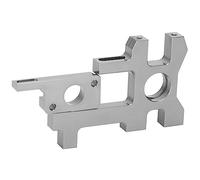 Naroote Brushless Motor Mount Holder for Hobao ST PRO 1/8 RC Car, Durable Aluminium Alloy Base for Stable Performance, 25mm Pitch, Fit for Remote Control Car Enthusiasts