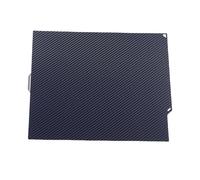 Naroote Build Plate Fit for Carbon 3D Printer PEI and PET Double Sided Textured Sheet Printing Platform Flexible Spring Steel Bed Platform 260x271mm