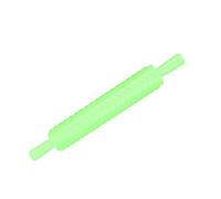 Naroote Cake Embossing Rolling Pin, Food Grade Plastic Pastry Decorating Tool, Exquisite Patterns Rolling Pin for Cake, Chocolate, Biscuit & Dessert Super Light Clay (No. 16 Curved Leaf)