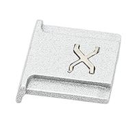 Naroote Camera Hot Shoe Cover Durable Aluminium Alloy Silver Cap for X Series Cameras Protection From Dust and Water