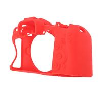 Naroote Camera Protective Case, Bright Color Silicone Camera Case, Perfect Fit, Easy Flip, Non-Slip for RP (Red)