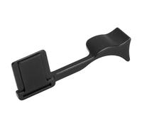 Naroote Camera Thumb Grip, Compatible with Q3 Cam Era Hot Shoe | Aluminum Alloy Thumb Up Rest with Hot Shoe Cover, Ergonomic Hand Grip for Photography (Black)