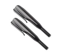 Naroote Carpenter Pencil Holder, Carpenter Pencils Cover with Clip 2Pcs Long Nose Deep Hole Woodworking Marker Covers Pencil Cap Marking Scribe Tools Pencil Cap for Carpenters, Architect