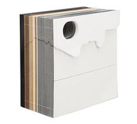 Naroote Castle 3D Memo Pad Creative Hand-Torn Paper Carving Notepad 2024 Desk Calendar for Workspace Decor Paper Art for Friends and Family