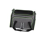 Naroote Cat Carrier Comfortable Expandable Breathable Pet Carrier for Travel,+Secure Car Travel,Portable Pet Bag for Cat,+Multi Functional Handbag for,28.35x11.81x12.6in (Light Gray)