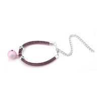 Naroote Cat Collar Adjustable Bell Necklace for Small Pets Soft Nylon Accessory for Kitten Pet Supply Pink/Red/Blue/White Applicable for Cats Wearable Comfortable (Jane fans)