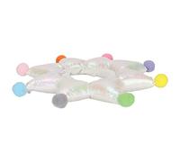 Naroote Cat Cone Collar Soft, Kitten Collar Adjustable Cat Cone to Stop Licking After Surgery Elizabeth Recovery Donut for Pet Kittens (S)