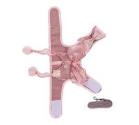 Naroote Cat Harness Set Breathable Fairy Vest Leash D-Ring Design for Walking Outdoor, Nylon Mesh Cat Rope for Pet Harness, Vest for Small Medium Cats/Kittens (S)