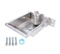 Naroote Cattle and Sheep Water Dispenser, Thickened Stainless Steel Automatic Pet Water Bowl with Floating Ball Mechanism, for Livestock and Ranch Use