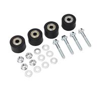 Naroote Chain Roller Guide Set High Performance Durable Iron Steel for YFZ 350 Banshee 1987-2006 4PCS