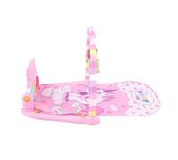 Naroote Children's Play Mat, Piano, Adjustable Music Mat for Children, Electric Folding Piano Light, Removable for Use (Pink)